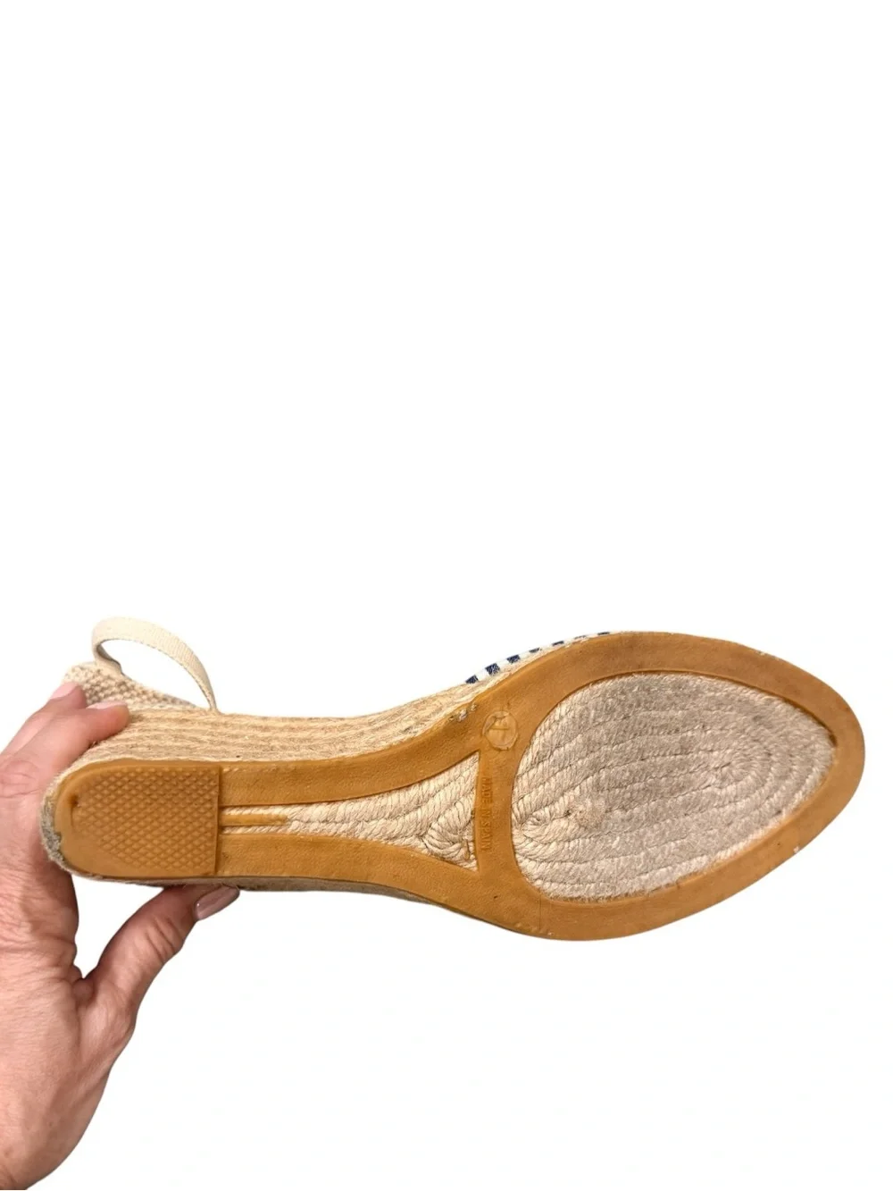 Andre Assous Womens Espadrille Wedge Sandal Size 10